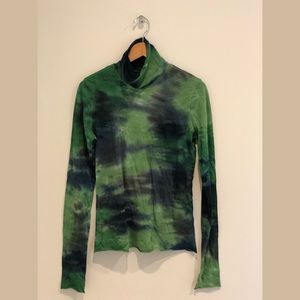 RAQUEL ALLEGRA Tie Dye Turtleneck, size 1